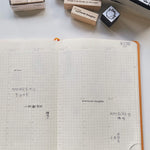 som studio x 紀展雄 (jizhanxiong) Washi Tape: my little poems 小诗札