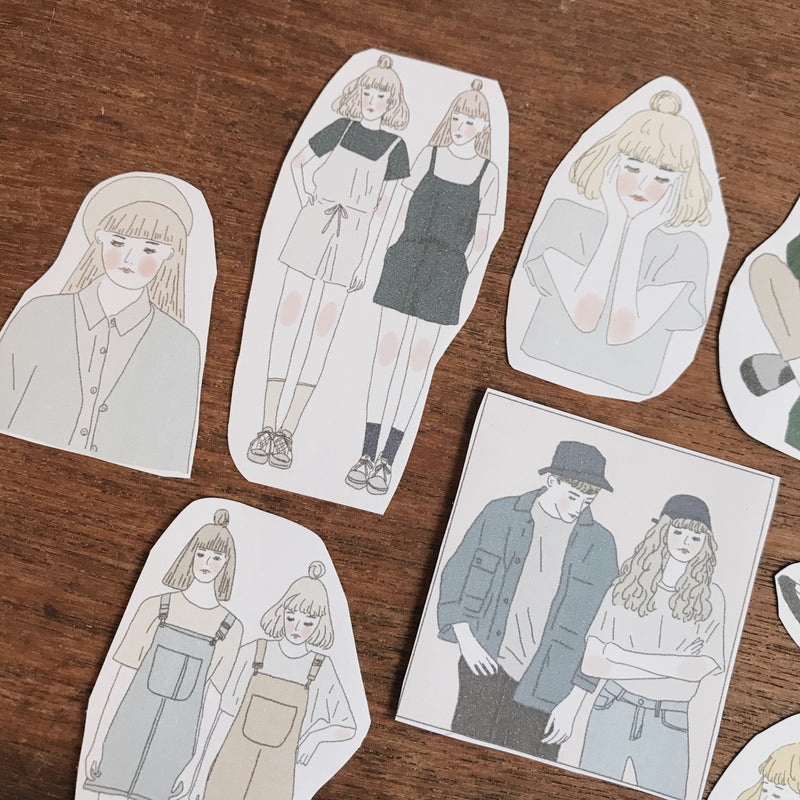 Girl's Project Stickers 016