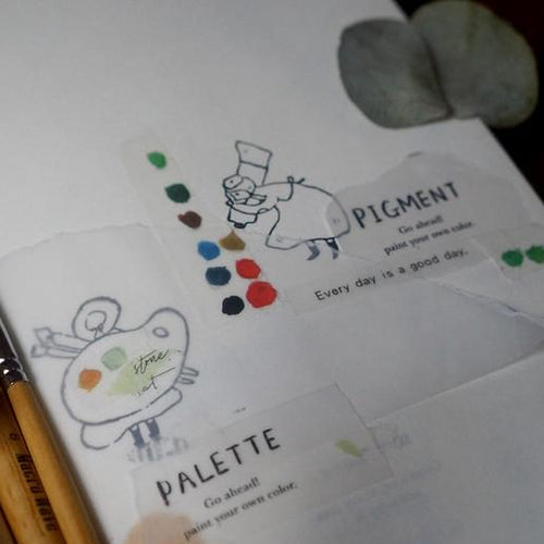 Yamadoro Rubber Stamp - Paint Your Own Colours