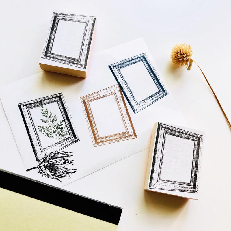 Frame Rubber Stamp