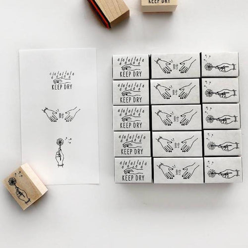 KNOOP Original Rubber Stamp - Dandelion