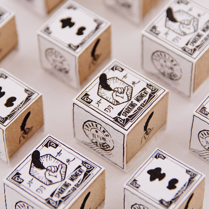 Blessing and Frame Rubber Stamp Set