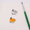 Meow Rubber Stamp