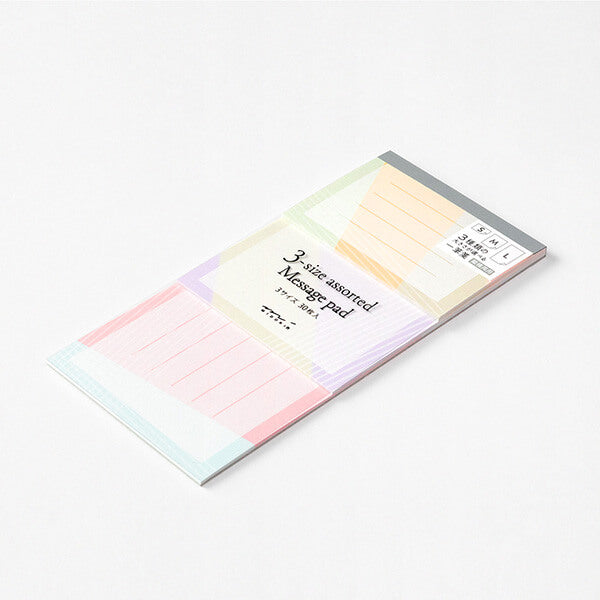 MD 3-Sizes Assorted Message Pad - Colour Blocks – Sumthings of Mine