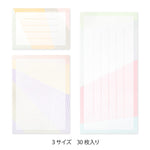 MD 3-Sizes Assorted Message Pad - Colour Blocks