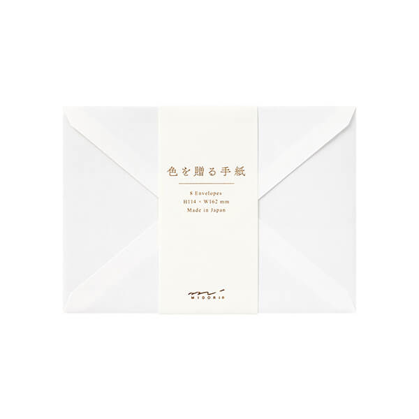 MD Coloured Envelopes - White