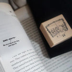 Yamadoro Rubber Stamp - Travel in the Book