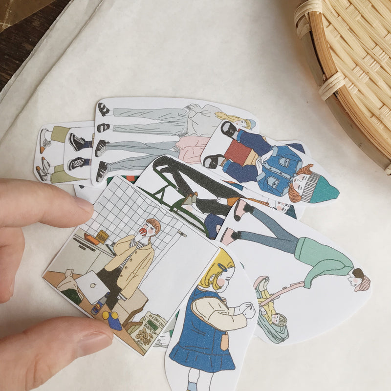 Girl's Project Stickers 006