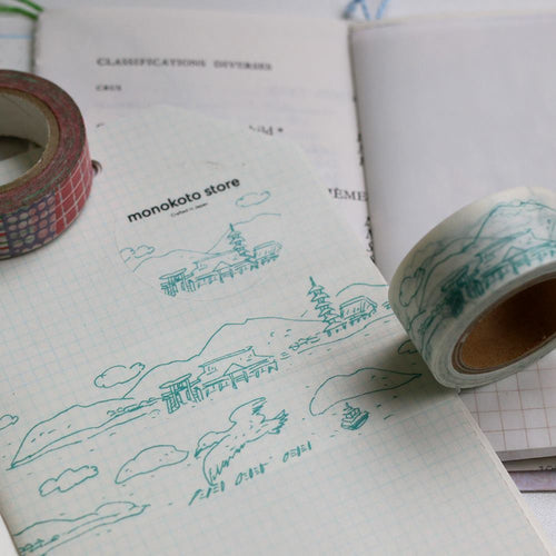 monokoto store x Seiko Sketch Washi Tapes - (City/Islands)