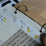 monokoto store x Shuzi Orishige Washi Tape - Vertical (muji/yellow)