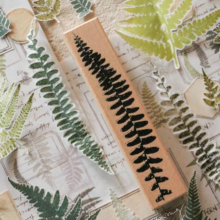 LCN Rubber Stamp Set - Fern Specimen