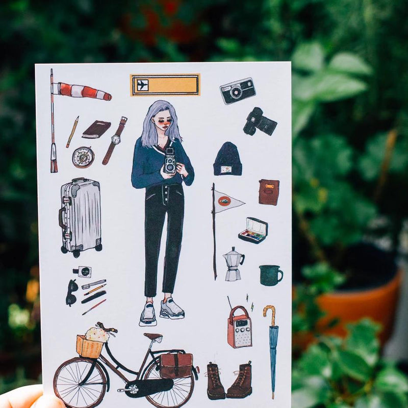 LDV Postcards: Bon Voyage