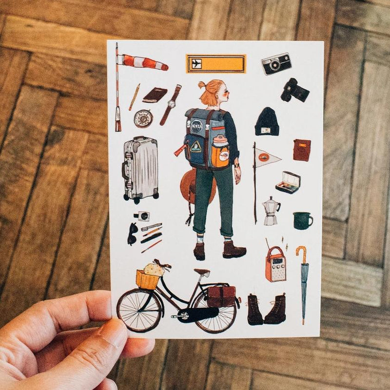 LDV Postcards: Bon Voyage