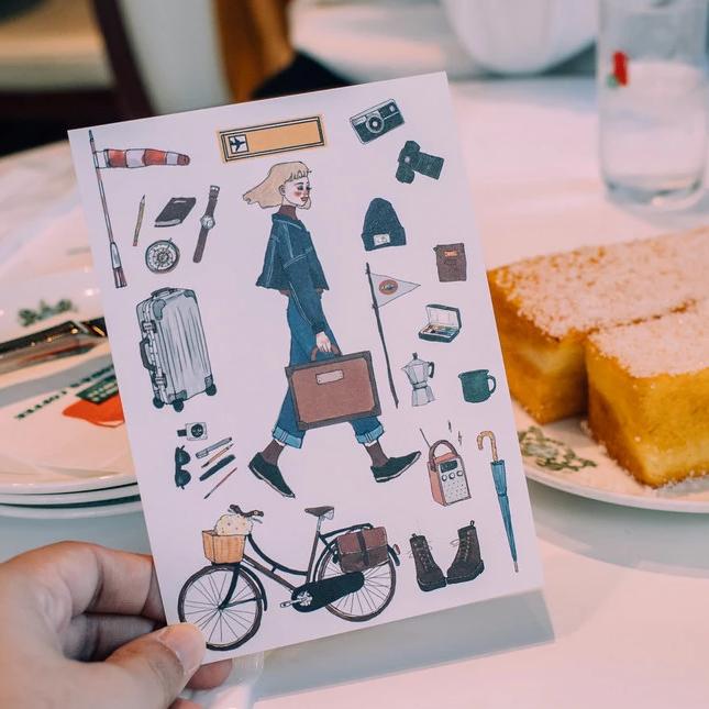 LDV Postcards: Bon Voyage