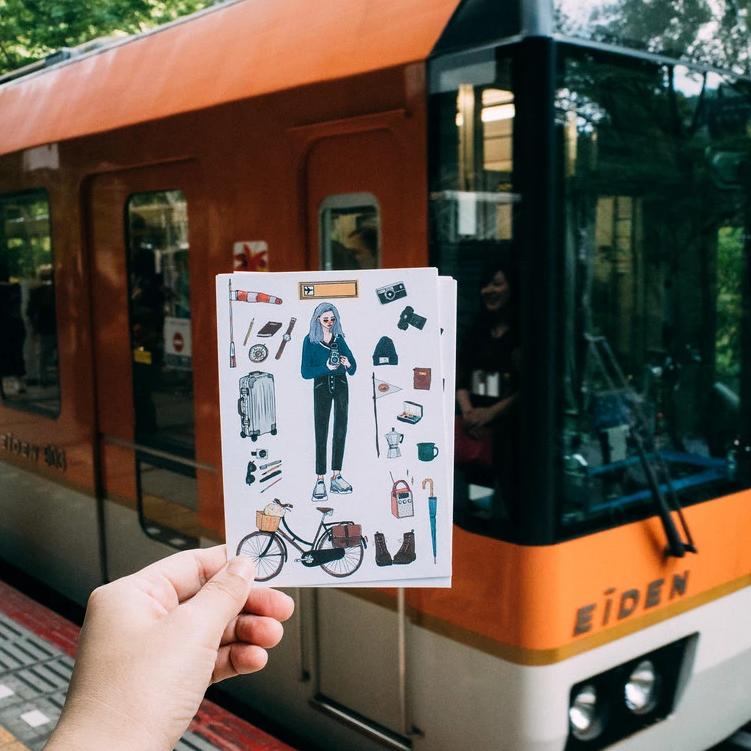 LDV Postcards: Bon Voyage