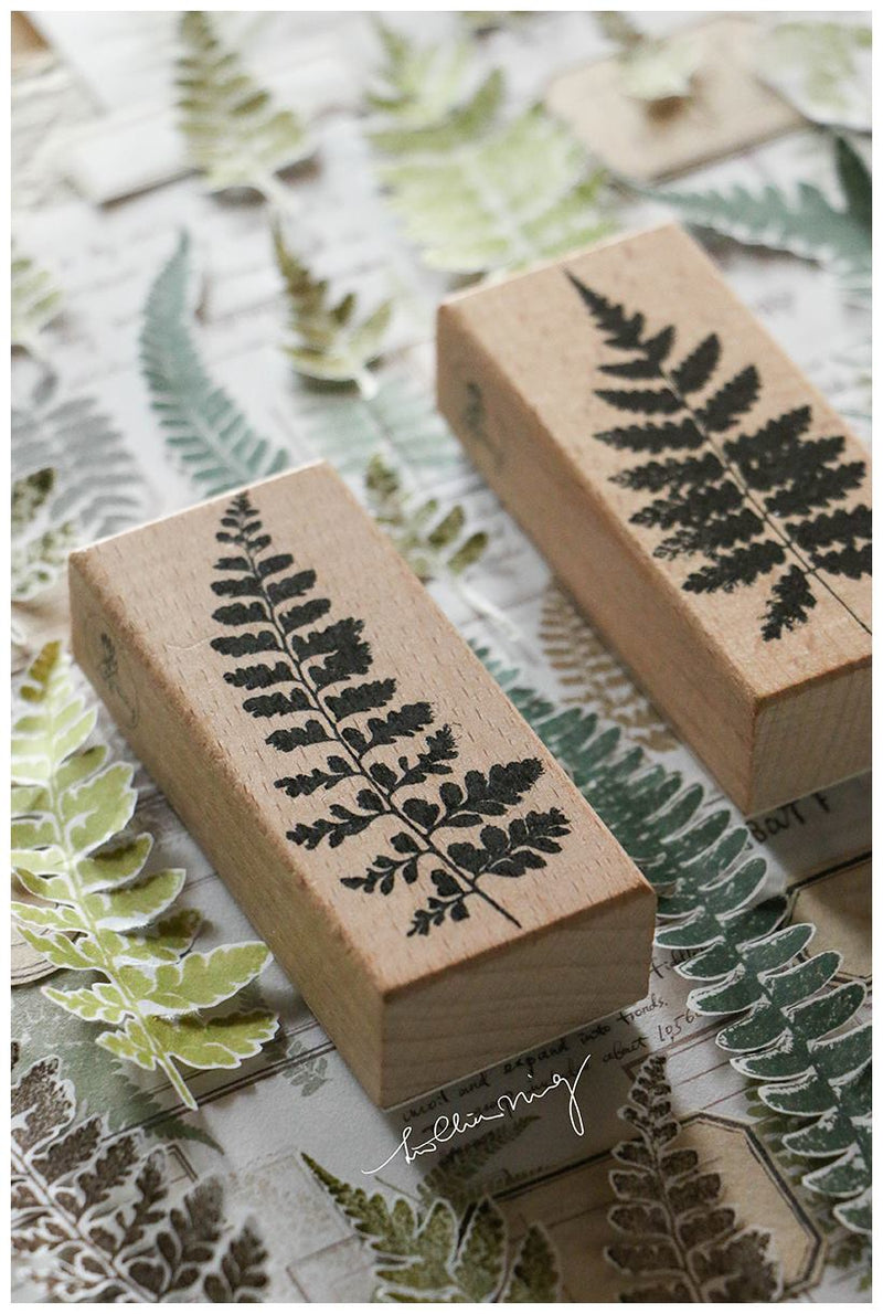 LCN Rubber Stamp Set - Fern Specimen