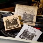 Antique Company Rubber Stamp Series - Typewriter