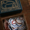 LCN Red&Blue Label Sticker Box