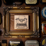 Antique Company Rubber Stamp Series - Typewriter