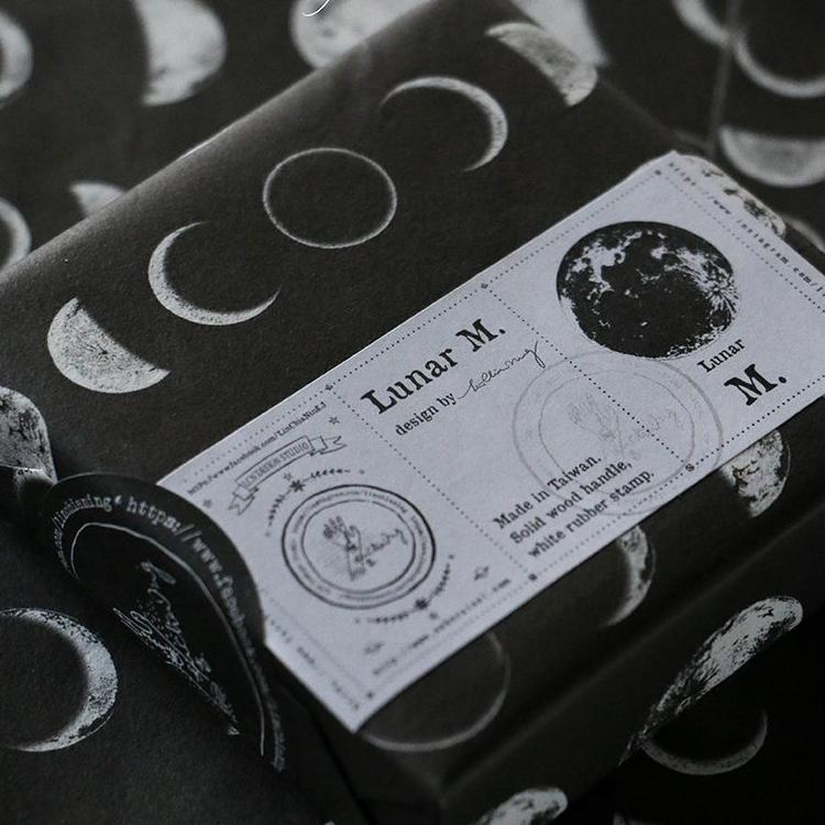 LCN Rubber Stamp Set - Lunar