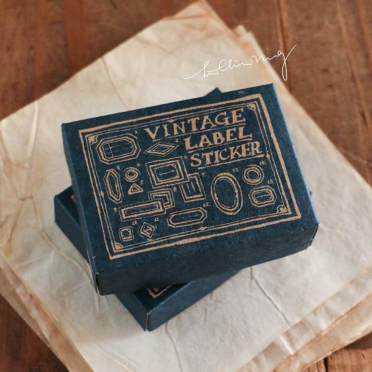 LCN Red&Blue Label Sticker Box