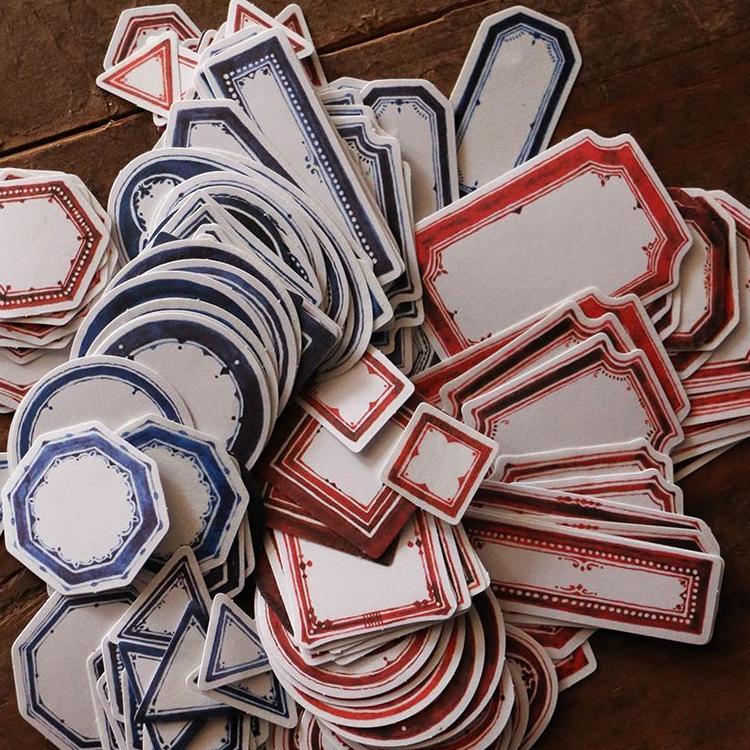 LCN Red&Blue Label Sticker Box