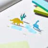 Hitotoki Pop-Up Stickers  - Dinosaur