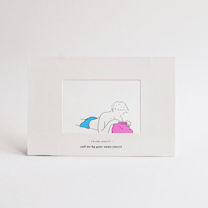 "Love Senses" Clear Film Postcards
