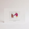 "Love Senses" Clear Film Postcards