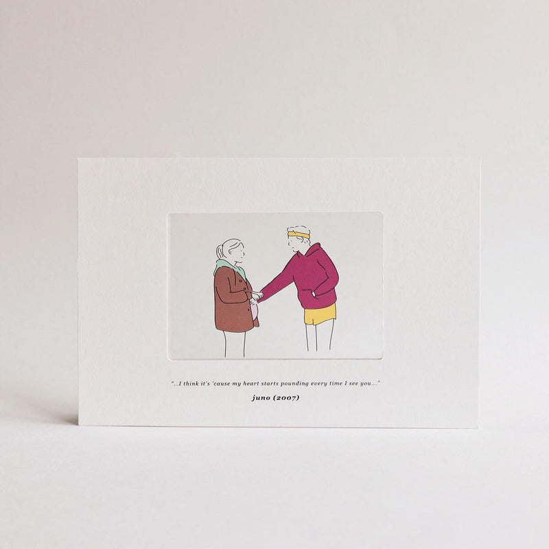 "Love Senses" Clear Film Postcards