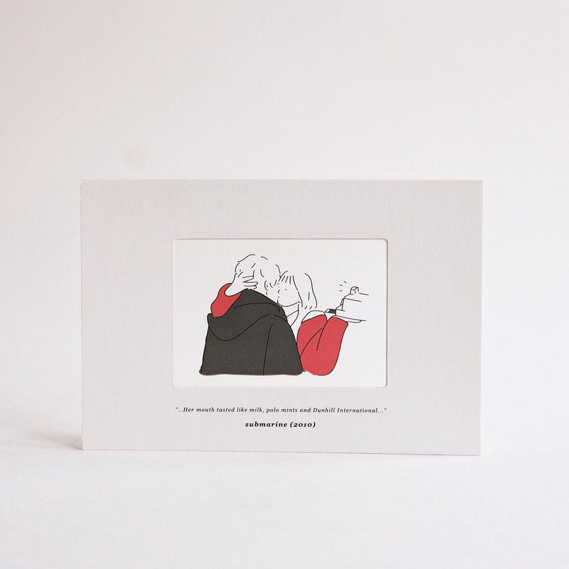 "Love Senses" Clear Film Postcards