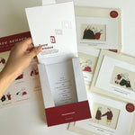 "Love Senses" Clear Film Postcards