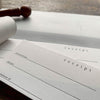 Oeda Letterpress Money Receipt