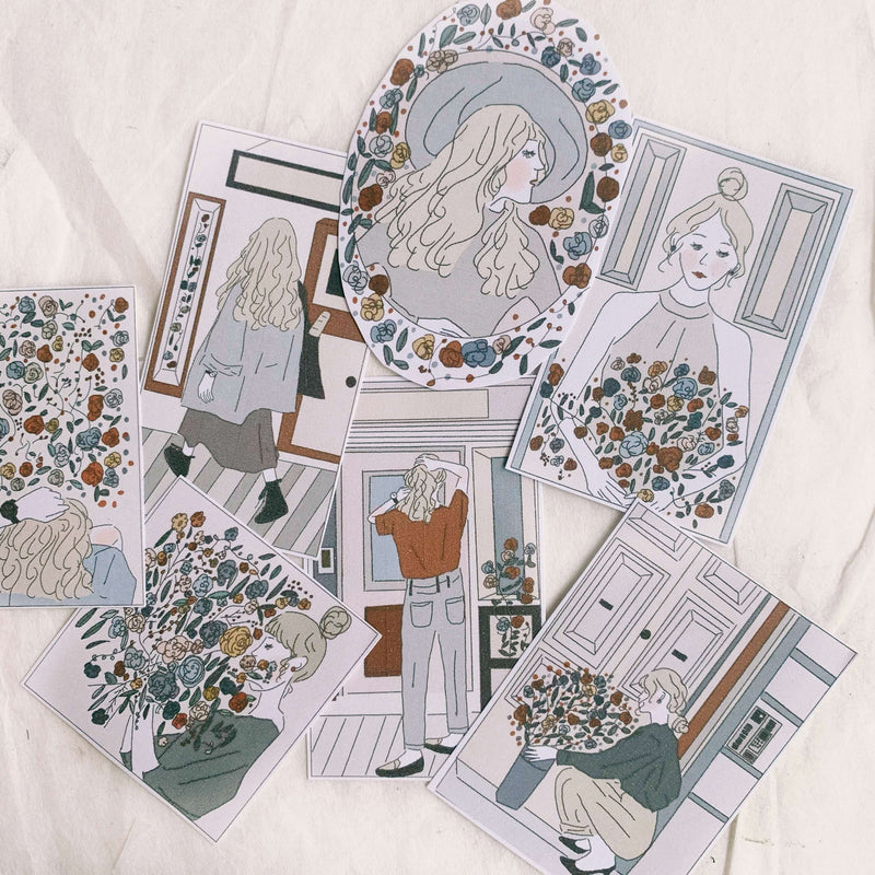Girl's Project Stickers 043