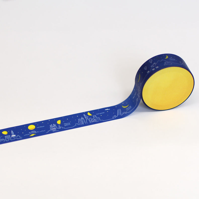 Koyomi Seikatsu Washi Tape - Moon Phases