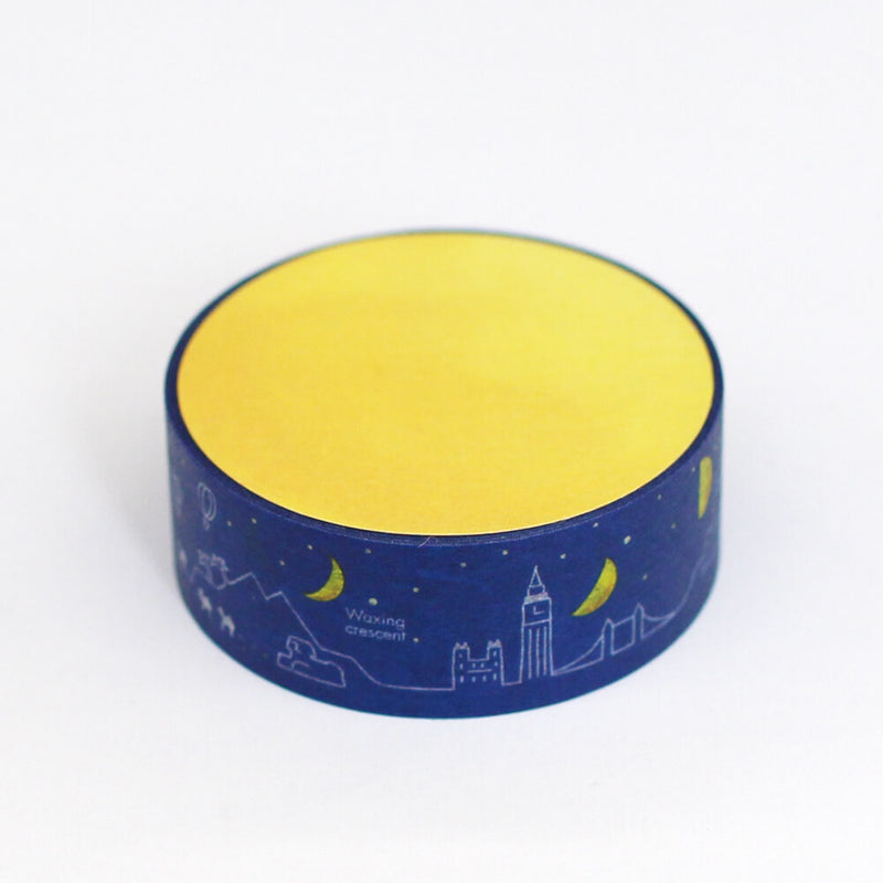 Koyomi Seikatsu Washi Tape - Moon Phases