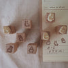 bighands handmade Rubber Stamp - Let's sit