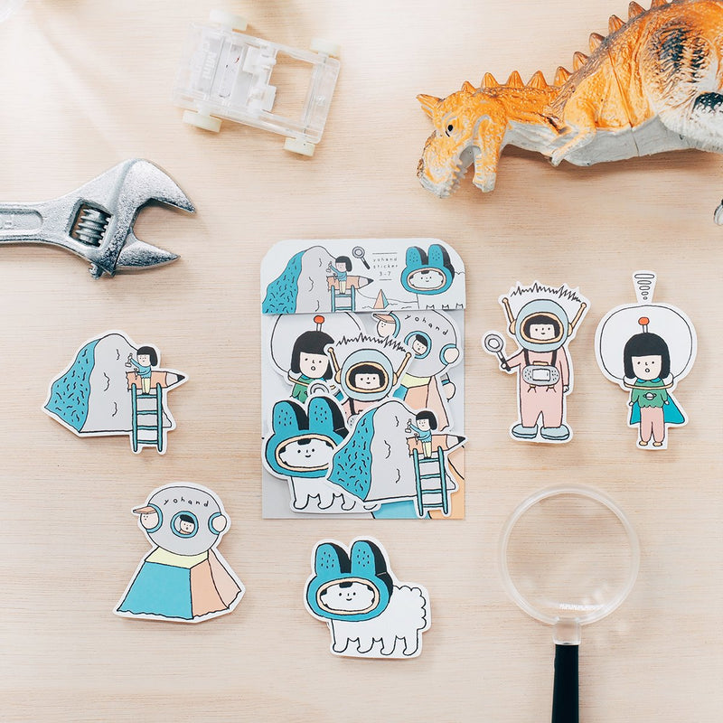Yohand Studio Sticker Pack (3-7) Explorer