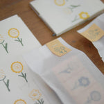 evakaku Rubber Stamp Set - Flora II