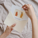 "Love Senses" Clear Film Postcards