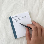 Grids Memo Pad