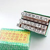 Japanese Number Rubber Stamp Set