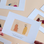 "Love Senses" Clear Film Postcards