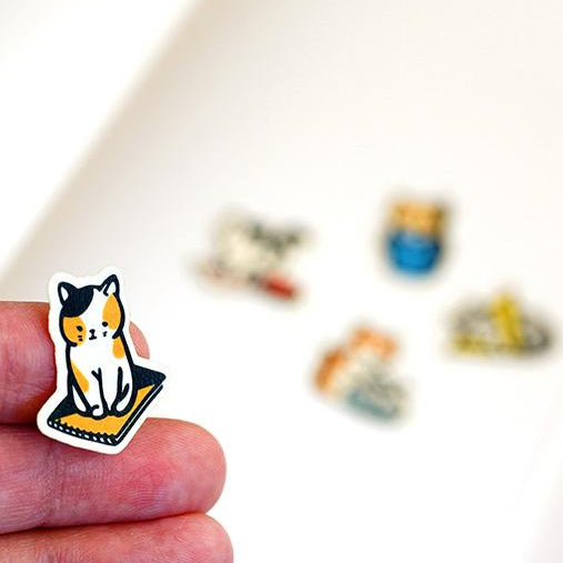 PICCOLO Stationery & Cat Washi Sticker Flakes