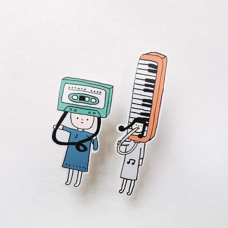 Yohand Studio Sticker Pack (3-9) Music Instruments