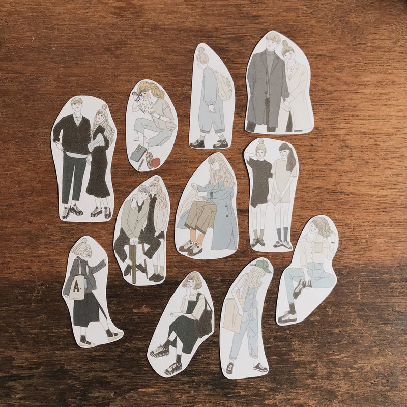 Girl's Project Stickers 011