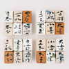 24 Solar Terms Cement Rubber Stamp Set
