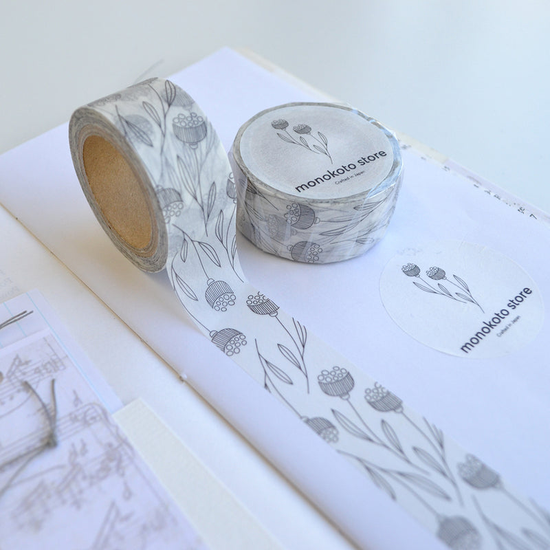 monokoto store x Tonton-Chikchiku Washi Tape - Lace Flower