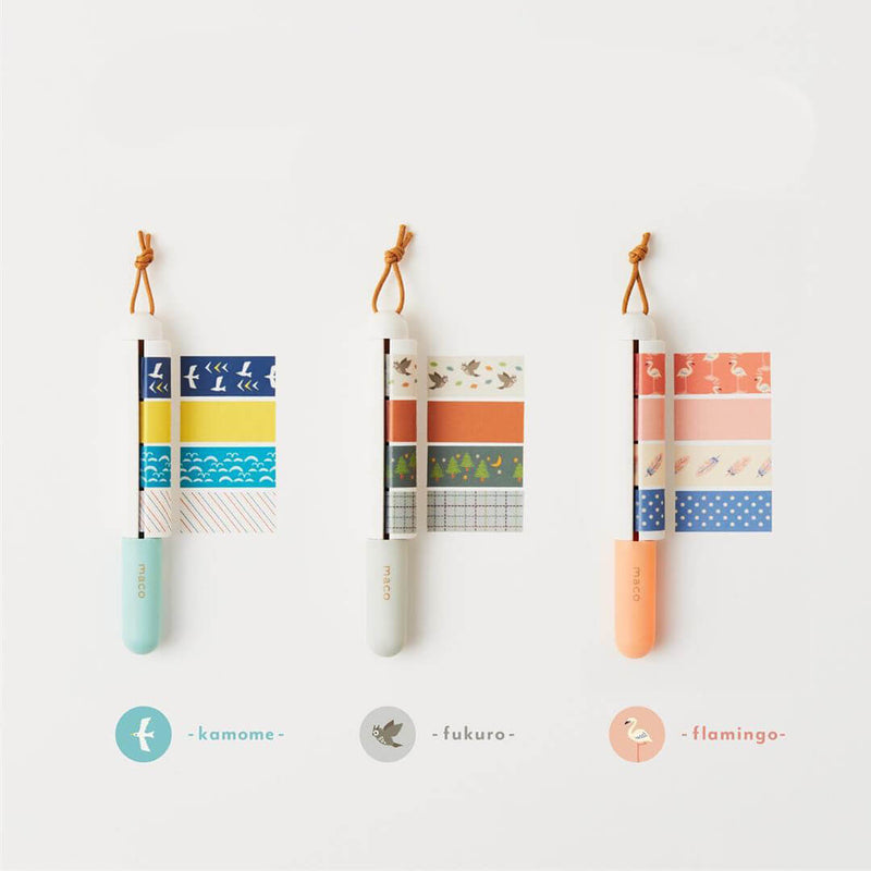 maco Washi Tape Holder + Washi Tape Set (limited edition)