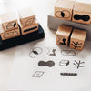 Yohand Studio Rubber Stamp Set - A Box of Shapes